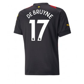 Herren Fußballbekleidung Manchester City Kevin De Bruyne #17 Auswärtstrikot 2022-23 Kurzarm